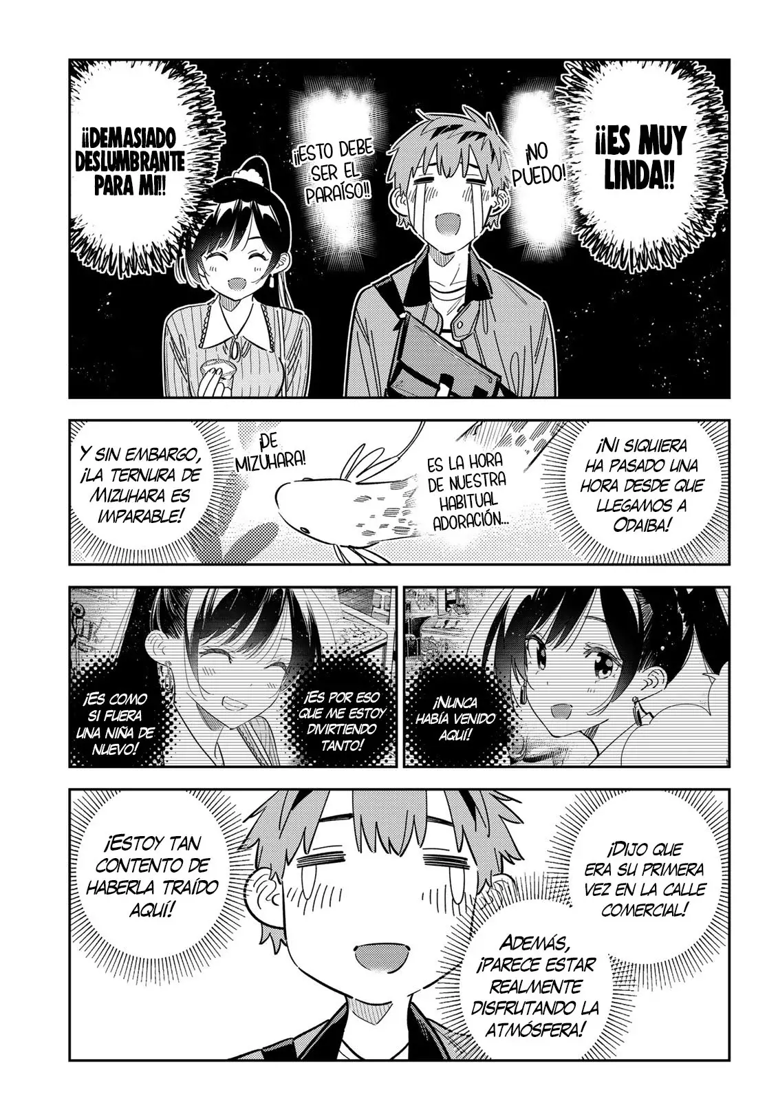 Kanojo, Okarishimasu Capitulo 357 página 4