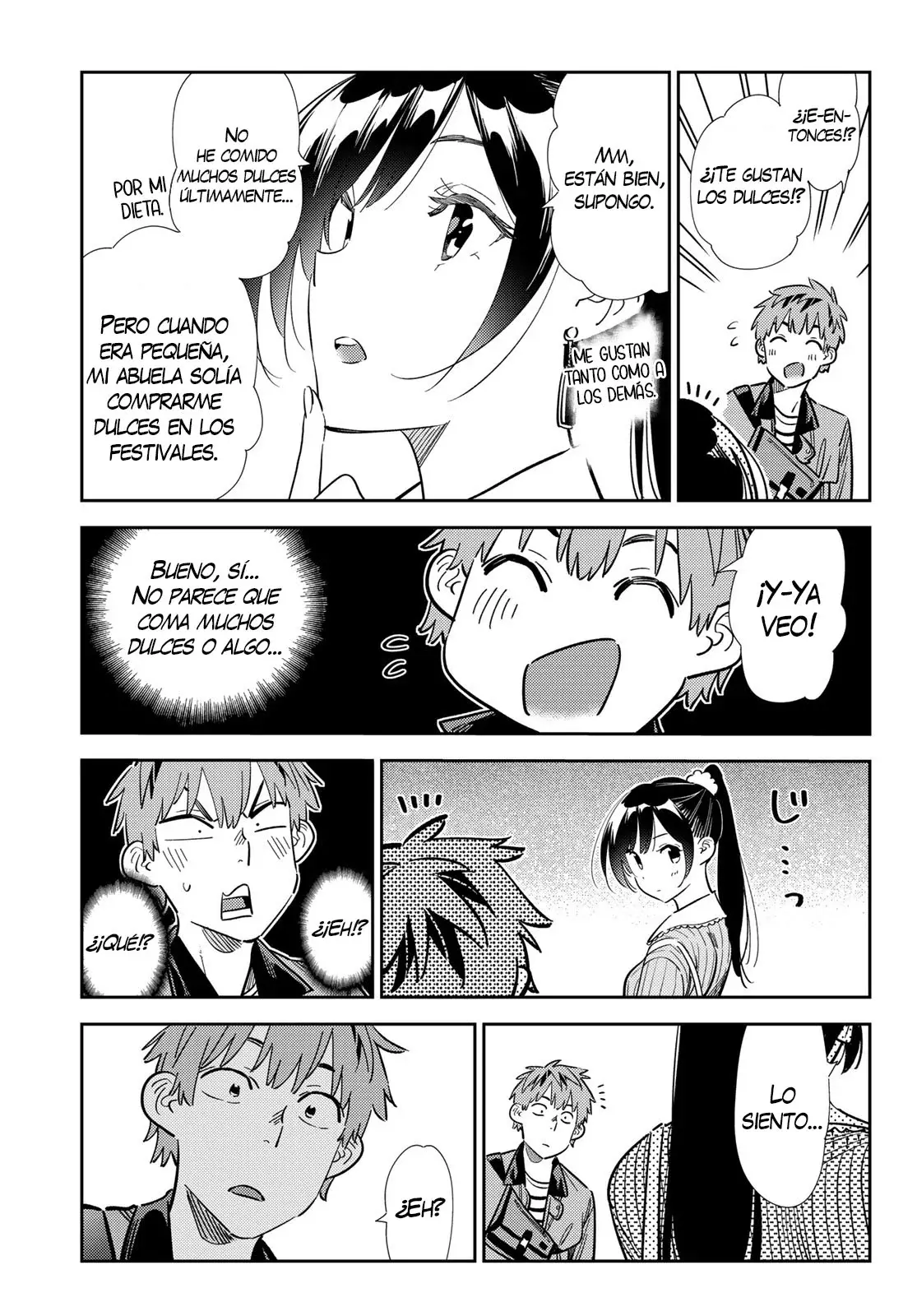 Kanojo, Okarishimasu Capitulo 357 página 6