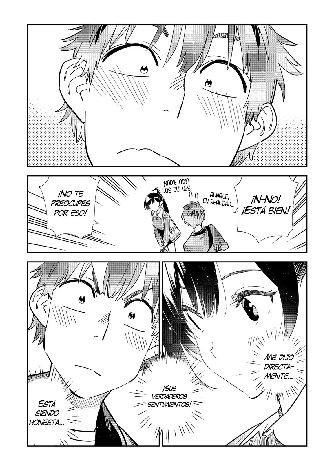 Kanojo, Okarishimasu Capitulo 357 página 8