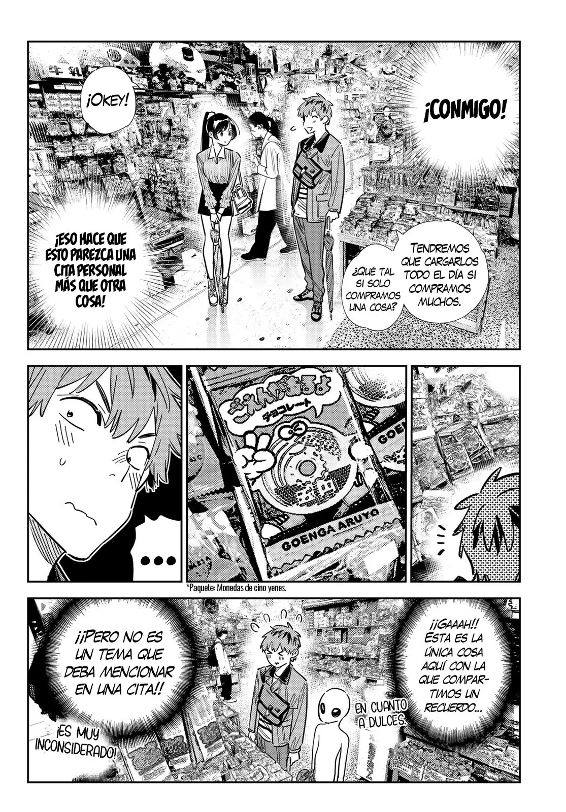 Kanojo, Okarishimasu Capitulo 357 página 9