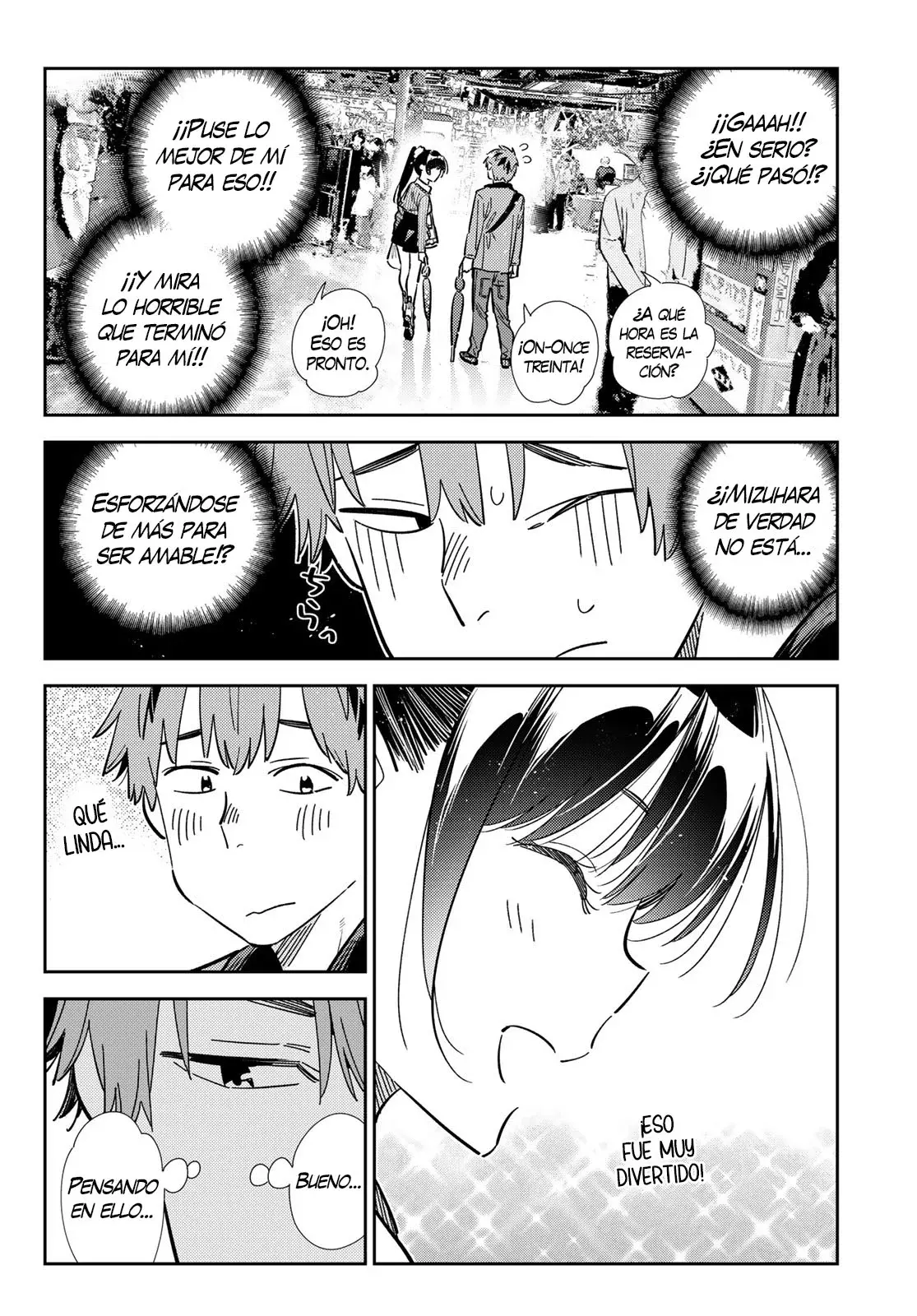 Kanojo, Okarishimasu Capitulo 358 página 15