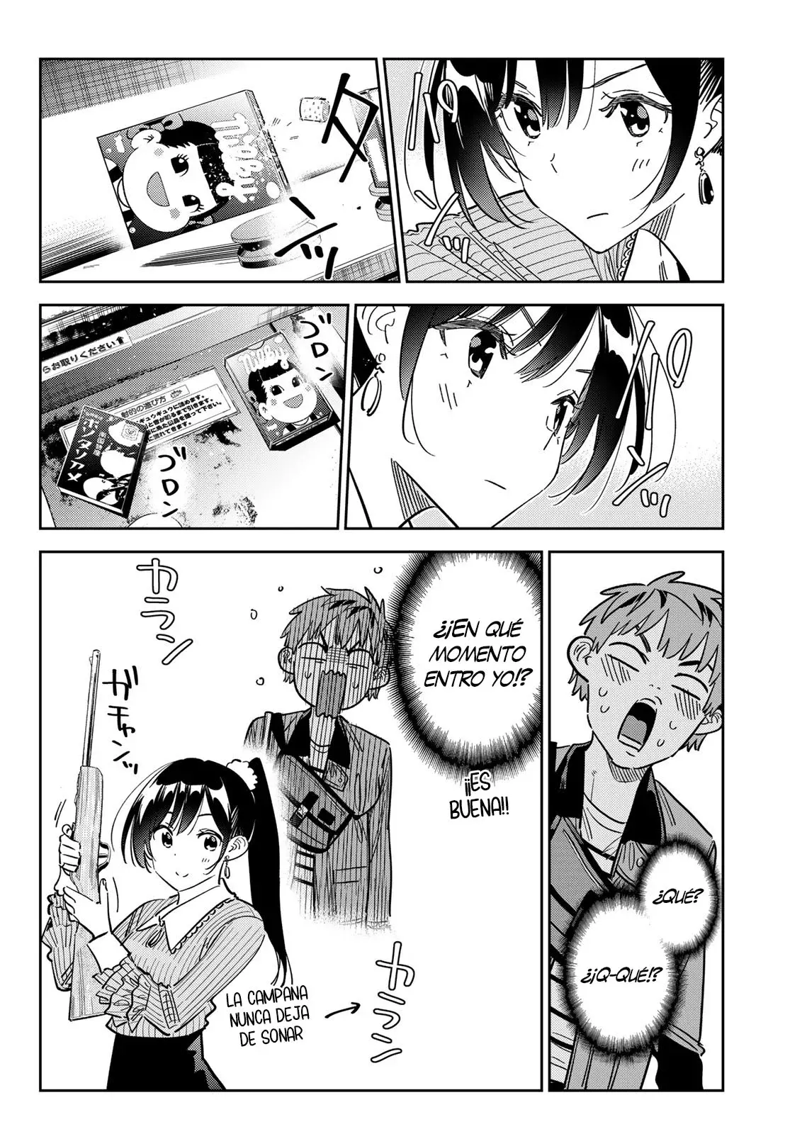Kanojo, Okarishimasu Capitulo 358 página 9