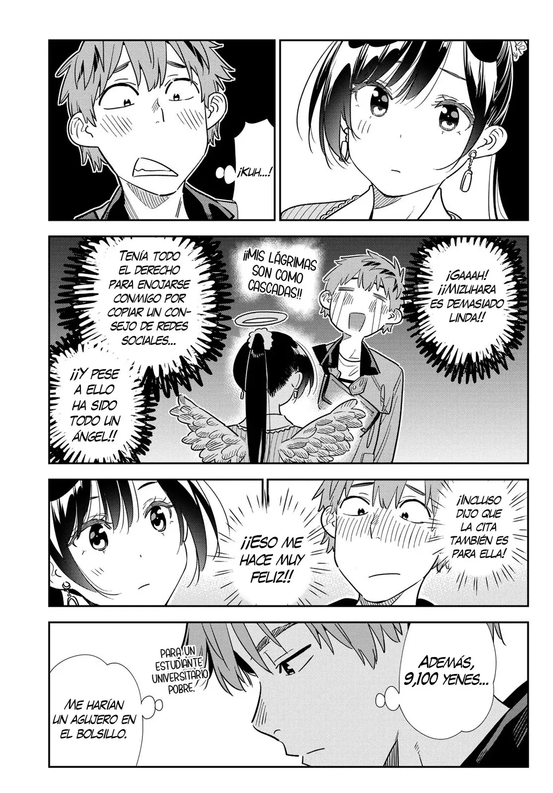 Kanojo, Okarishimasu Capitulo 361 página 4
