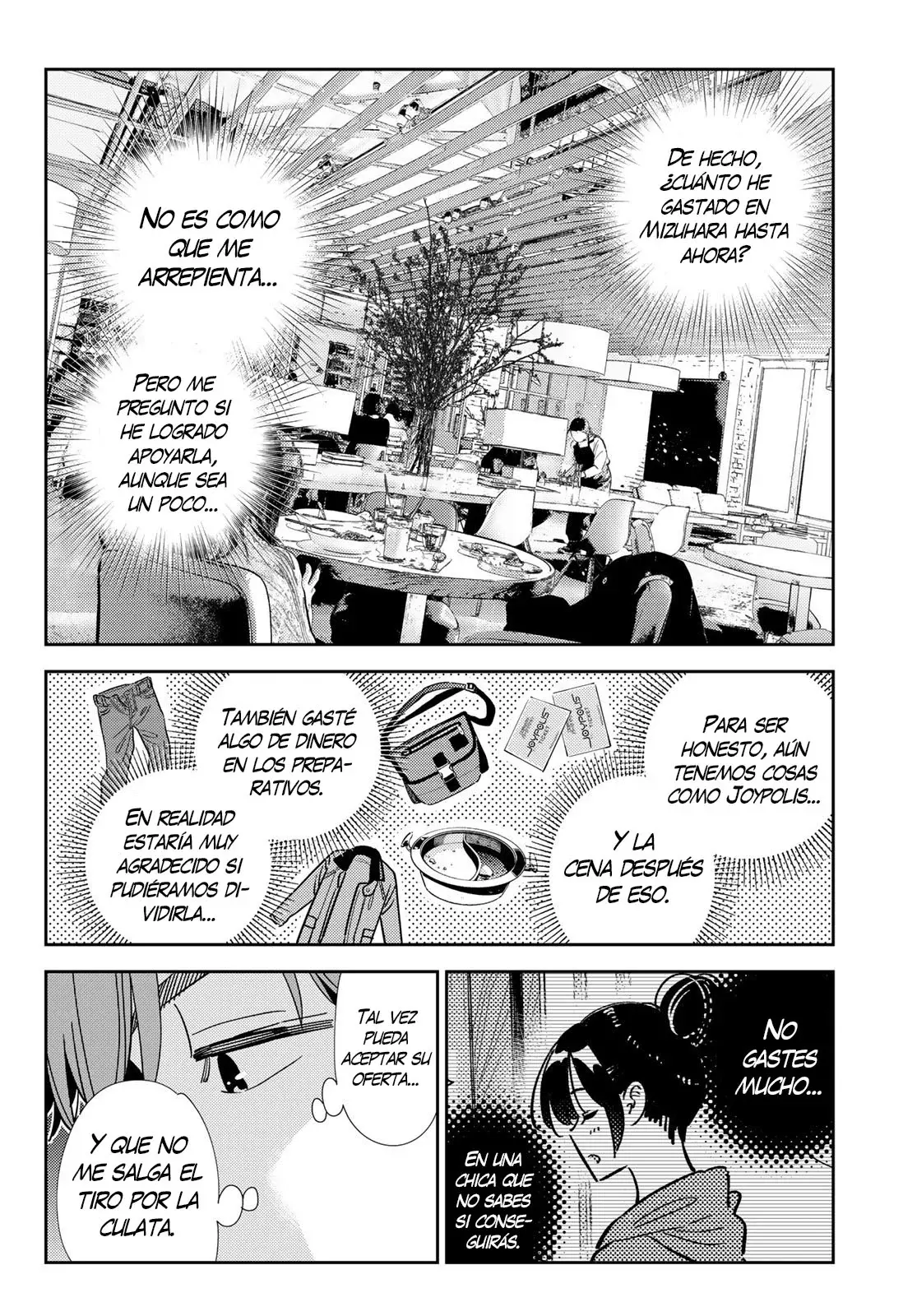 Kanojo, Okarishimasu Capitulo 361 página 5