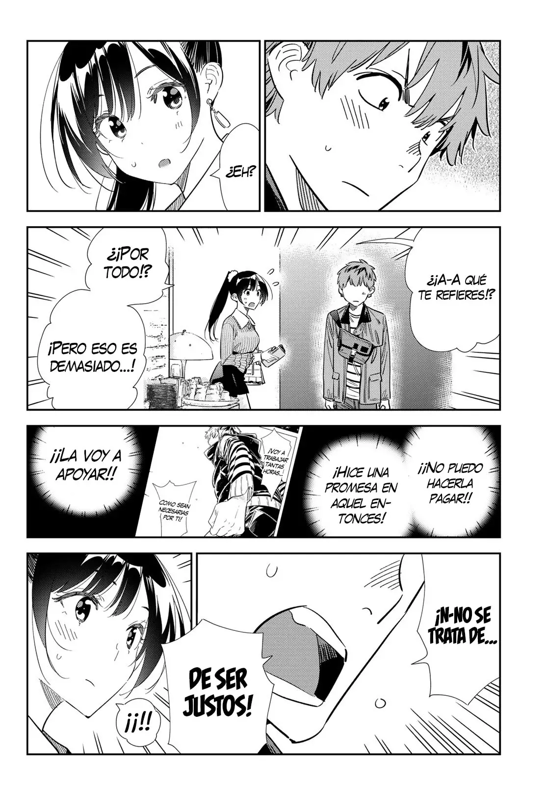 Kanojo, Okarishimasu Capitulo 361 página 9