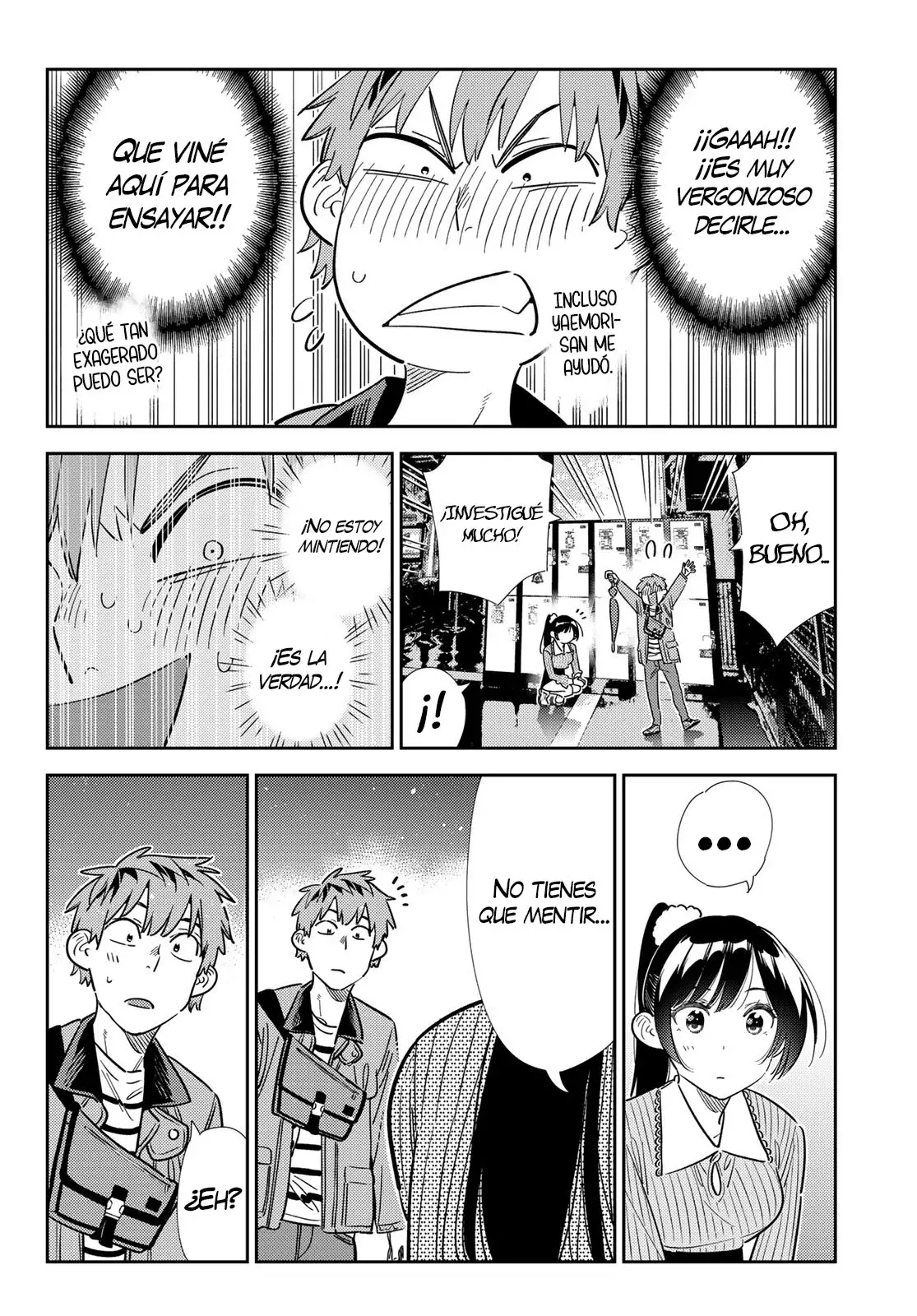 Kanojo, Okarishimasu Capitulo 362 página 15