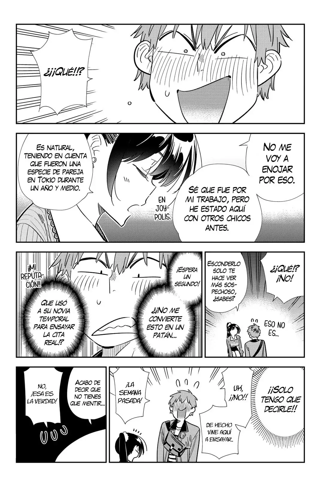 Kanojo, Okarishimasu Capitulo 362 página 17