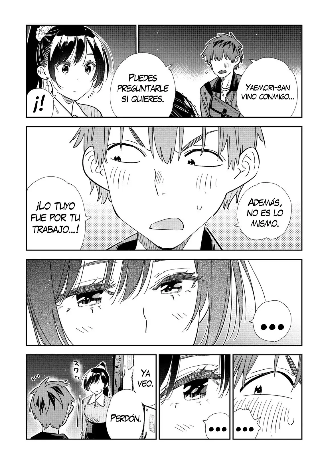 Kanojo, Okarishimasu Capitulo 362 página 18