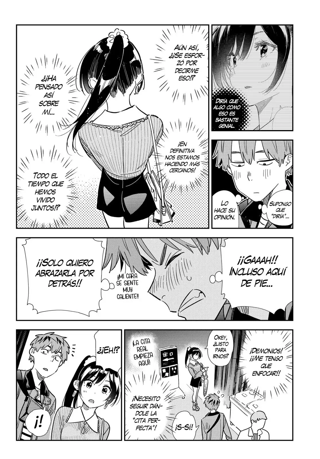Kanojo, Okarishimasu Capitulo 362 página 9