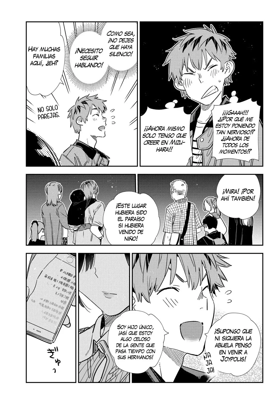 Kanojo, Okarishimasu Capitulo 363 página 16