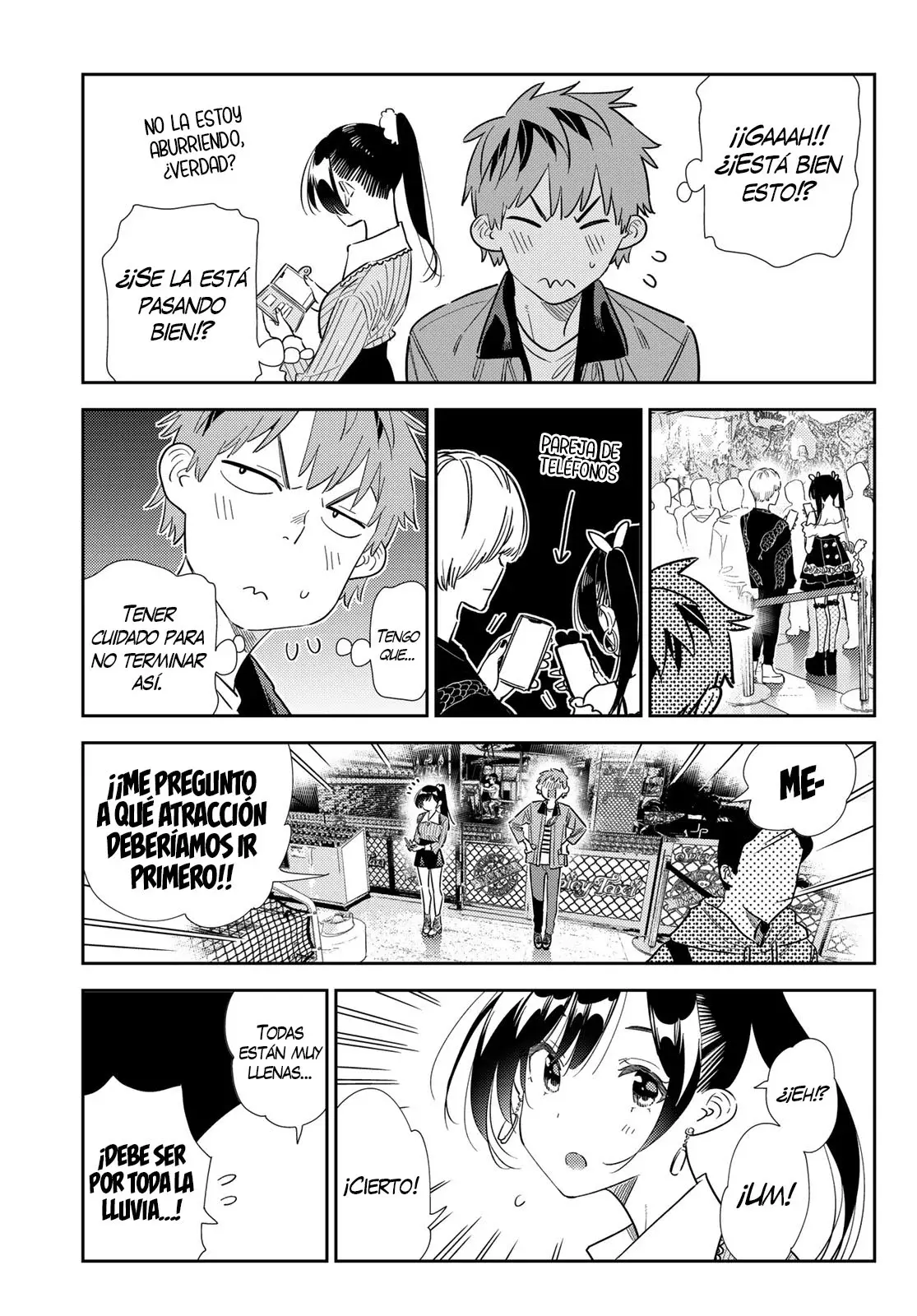 Kanojo, Okarishimasu Capitulo 363 página 4