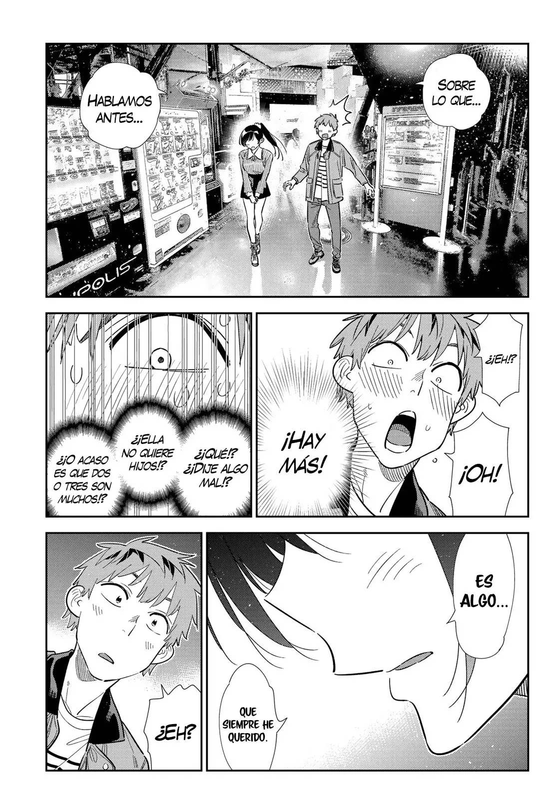 Kanojo, Okarishimasu Capitulo 364 página 17