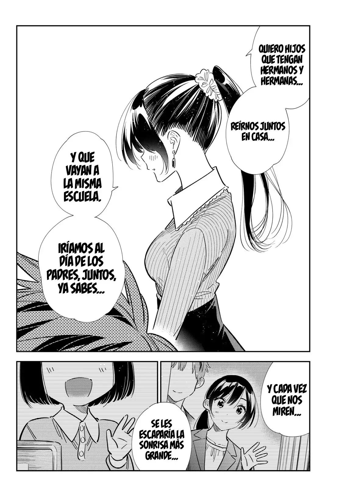 Kanojo, Okarishimasu Capitulo 364 página 18
