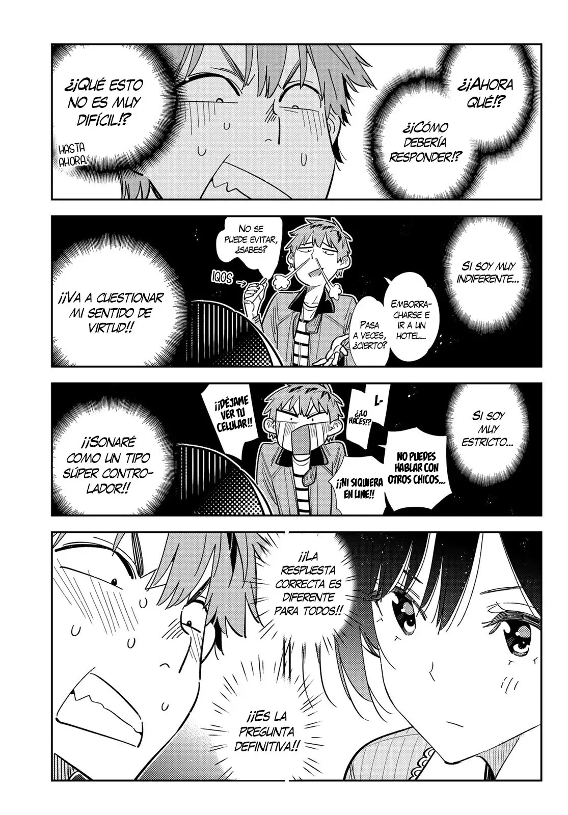 Kanojo, Okarishimasu Capitulo 365 página 4