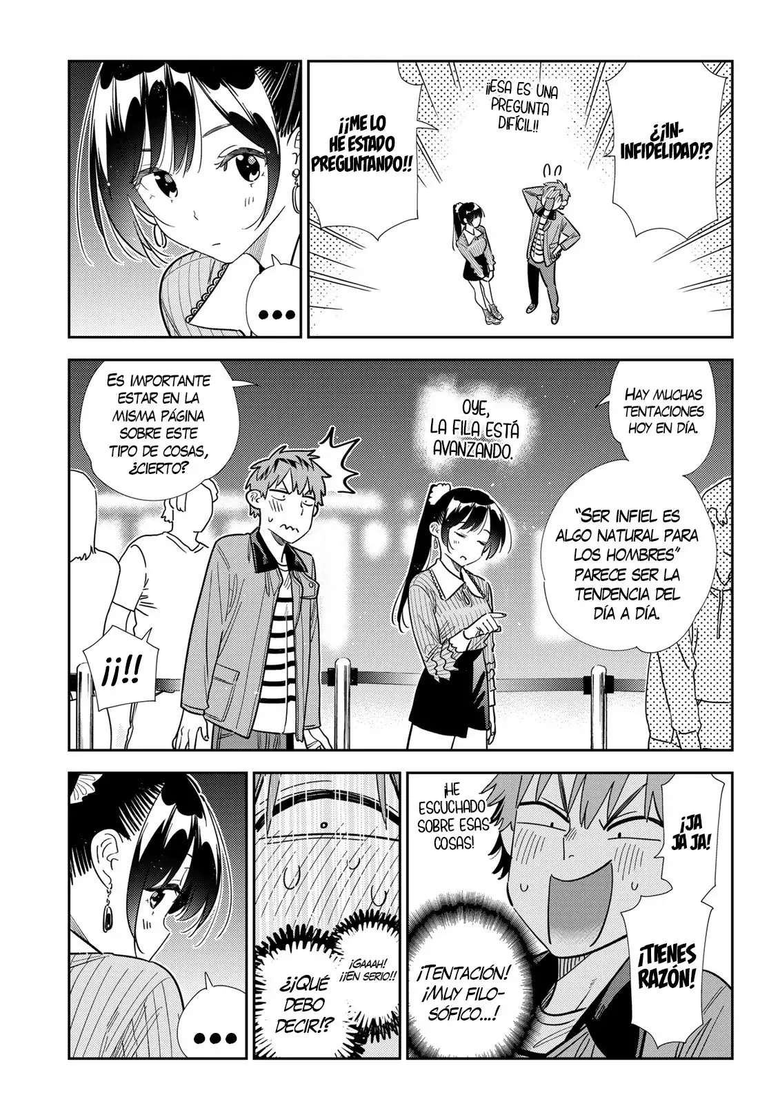 Kanojo, Okarishimasu Capitulo 365 página 6