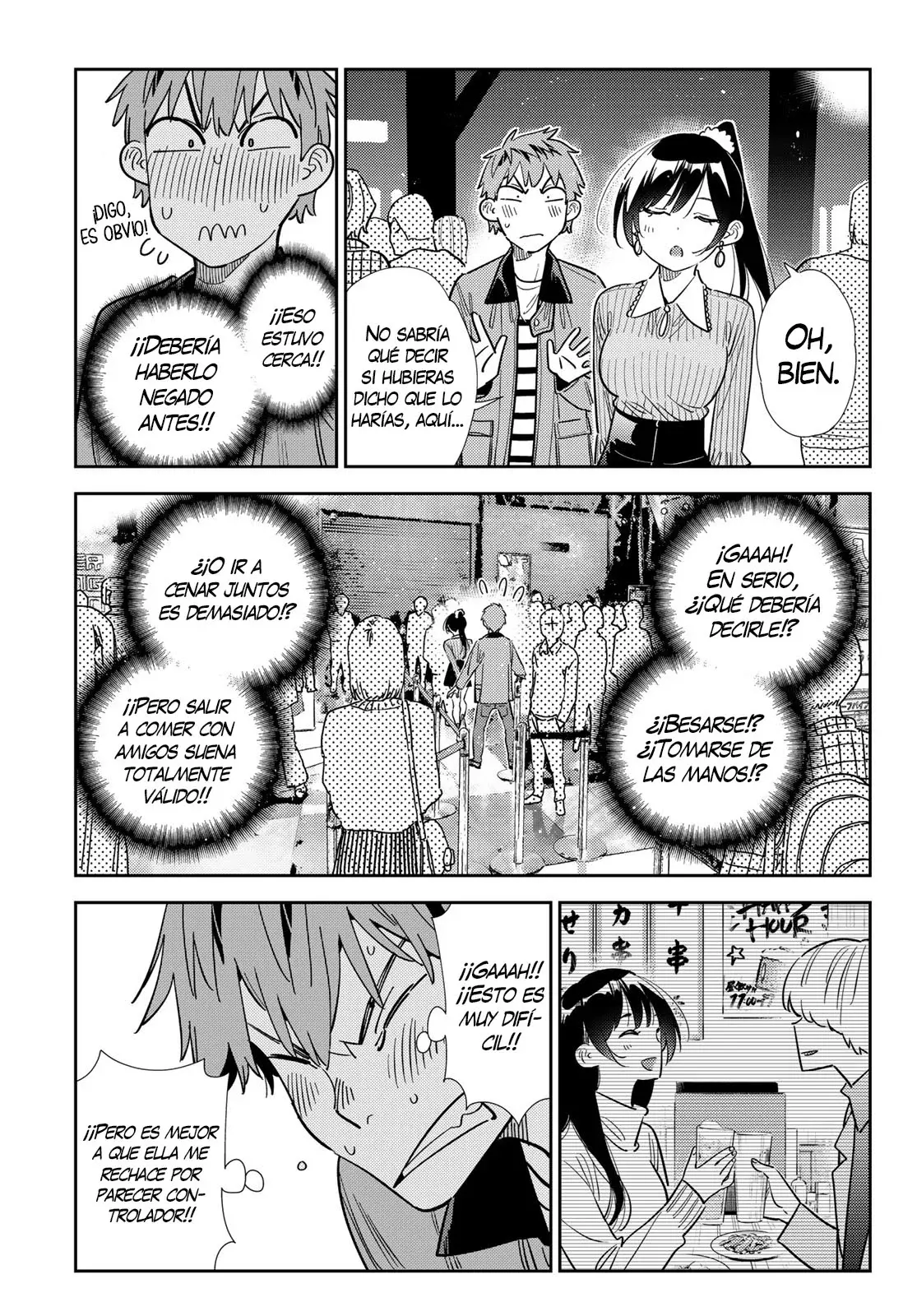 Kanojo, Okarishimasu Capitulo 365 página 8