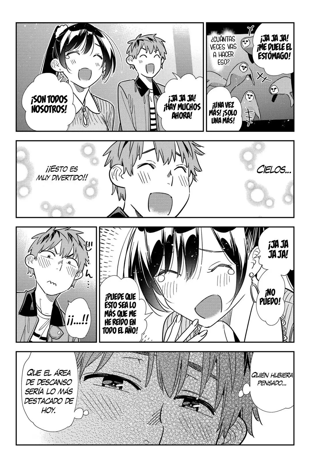 Kanojo, Okarishimasu Capitulo 366 página 15