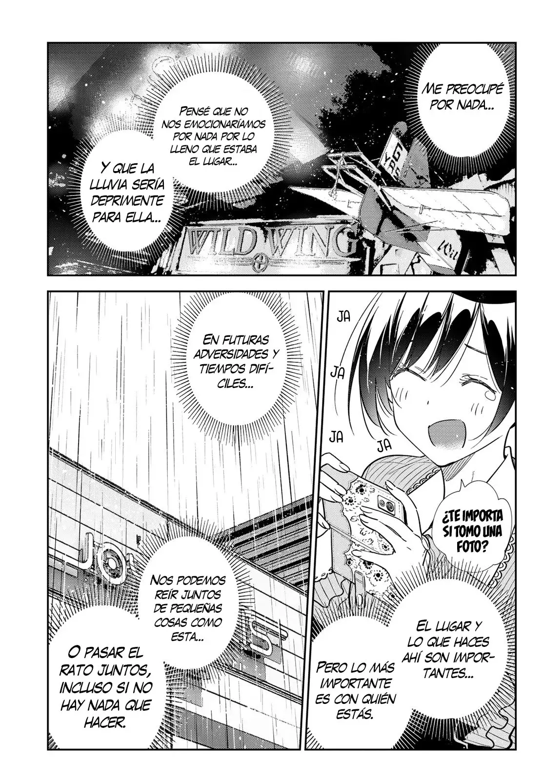 Kanojo, Okarishimasu Capitulo 366 página 16