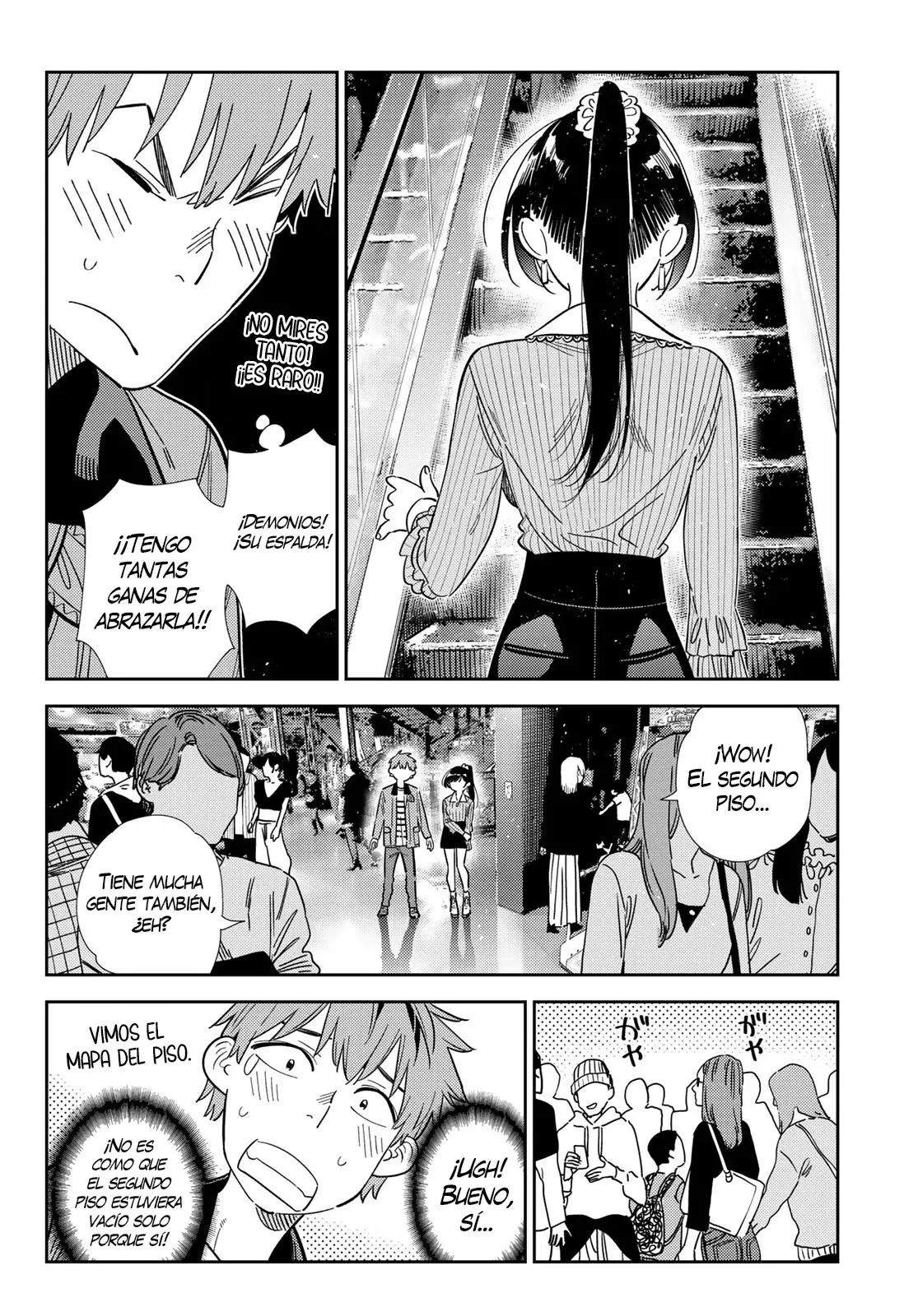 Kanojo, Okarishimasu Capitulo 366 página 7