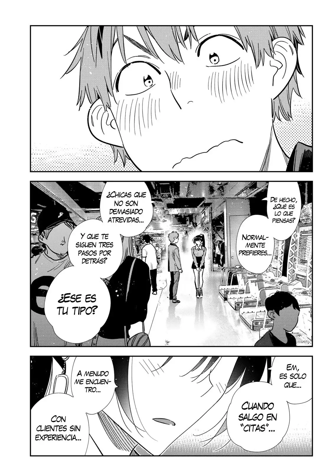 Kanojo, Okarishimasu Capitulo 367 página 8