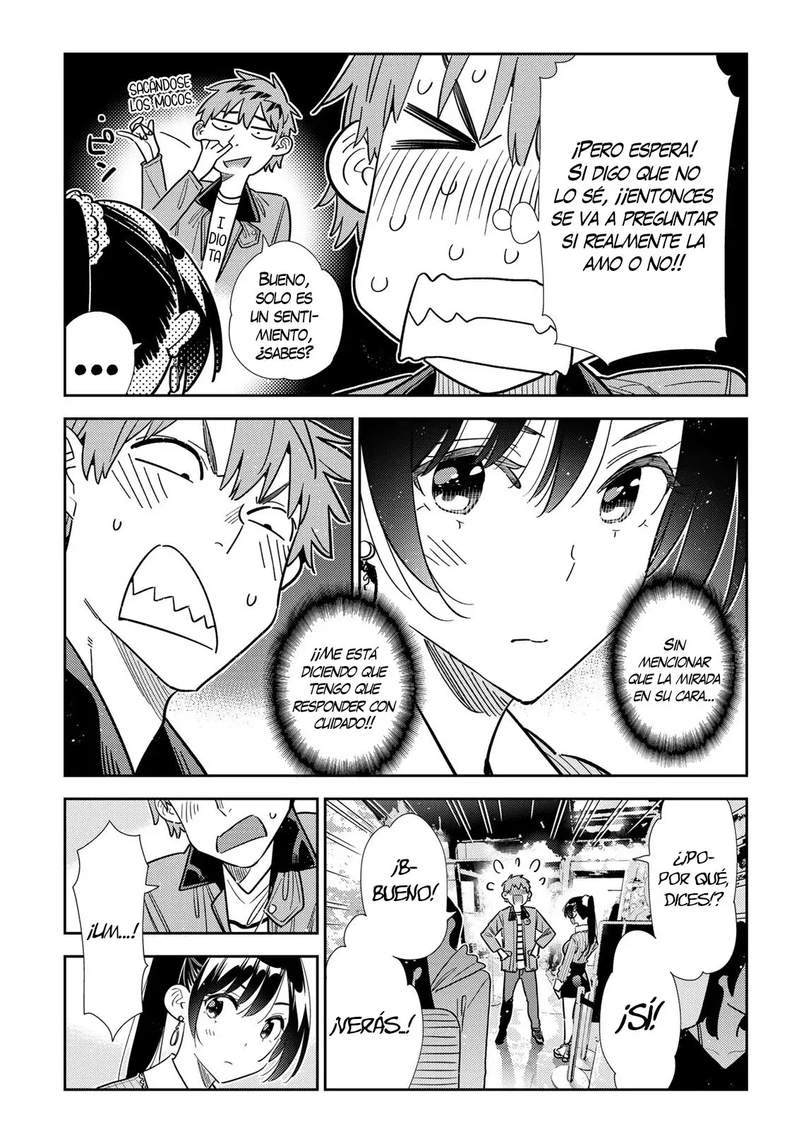 Kanojo, Okarishimasu Capitulo 368 página 10