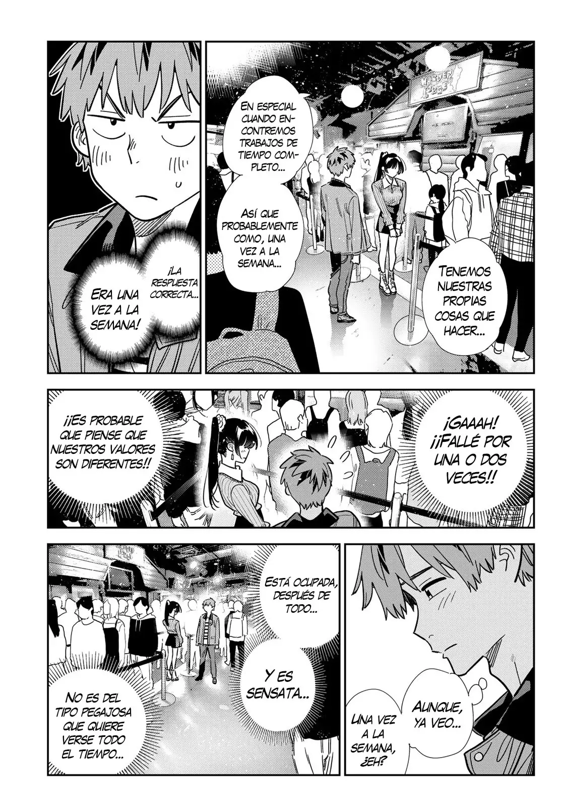 Kanojo, Okarishimasu Capitulo 369 página 10
