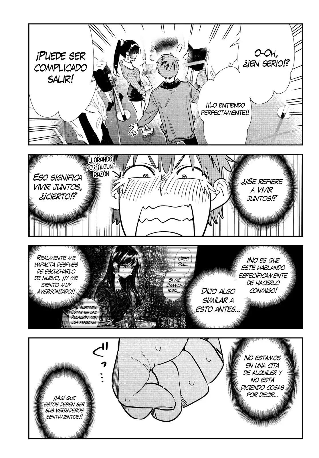 Kanojo, Okarishimasu Capitulo 369 página 14