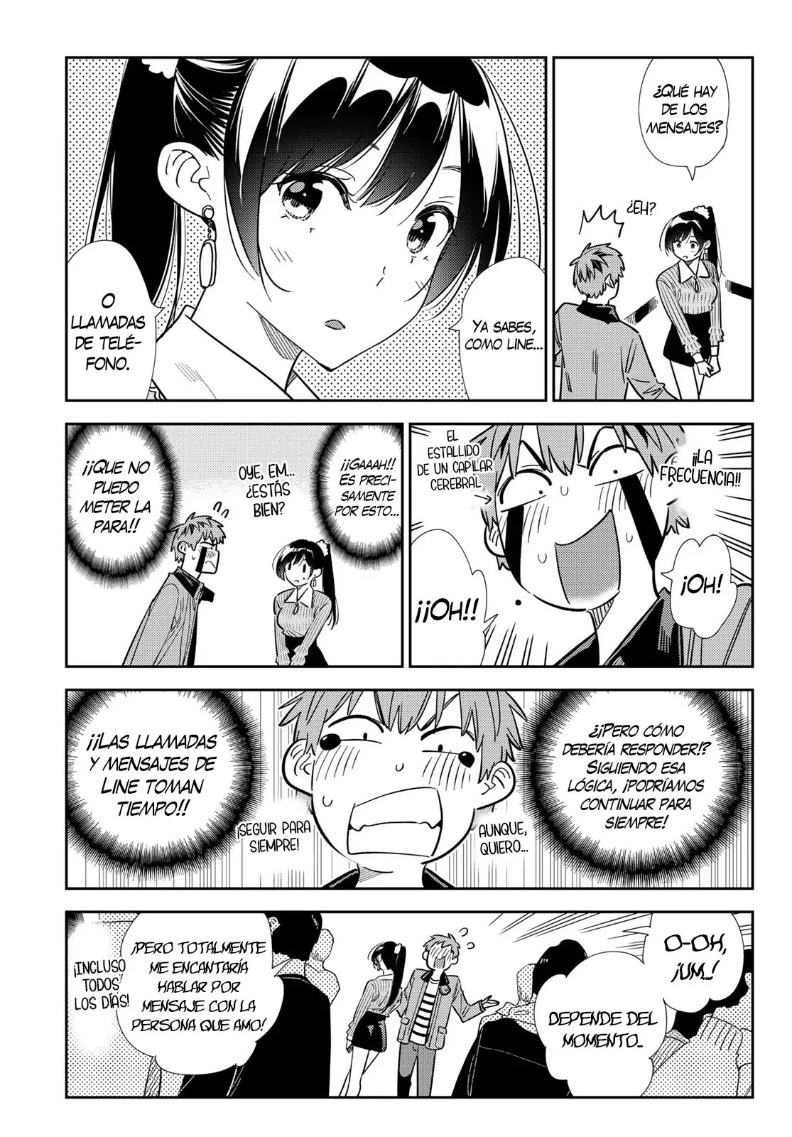 Kanojo, Okarishimasu Capitulo 369 página 16