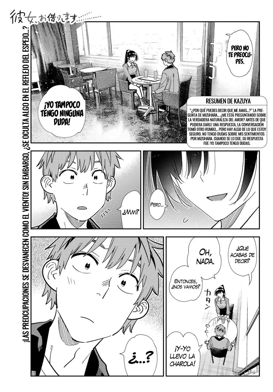 Kanojo, Okarishimasu Capitulo 369 página 2