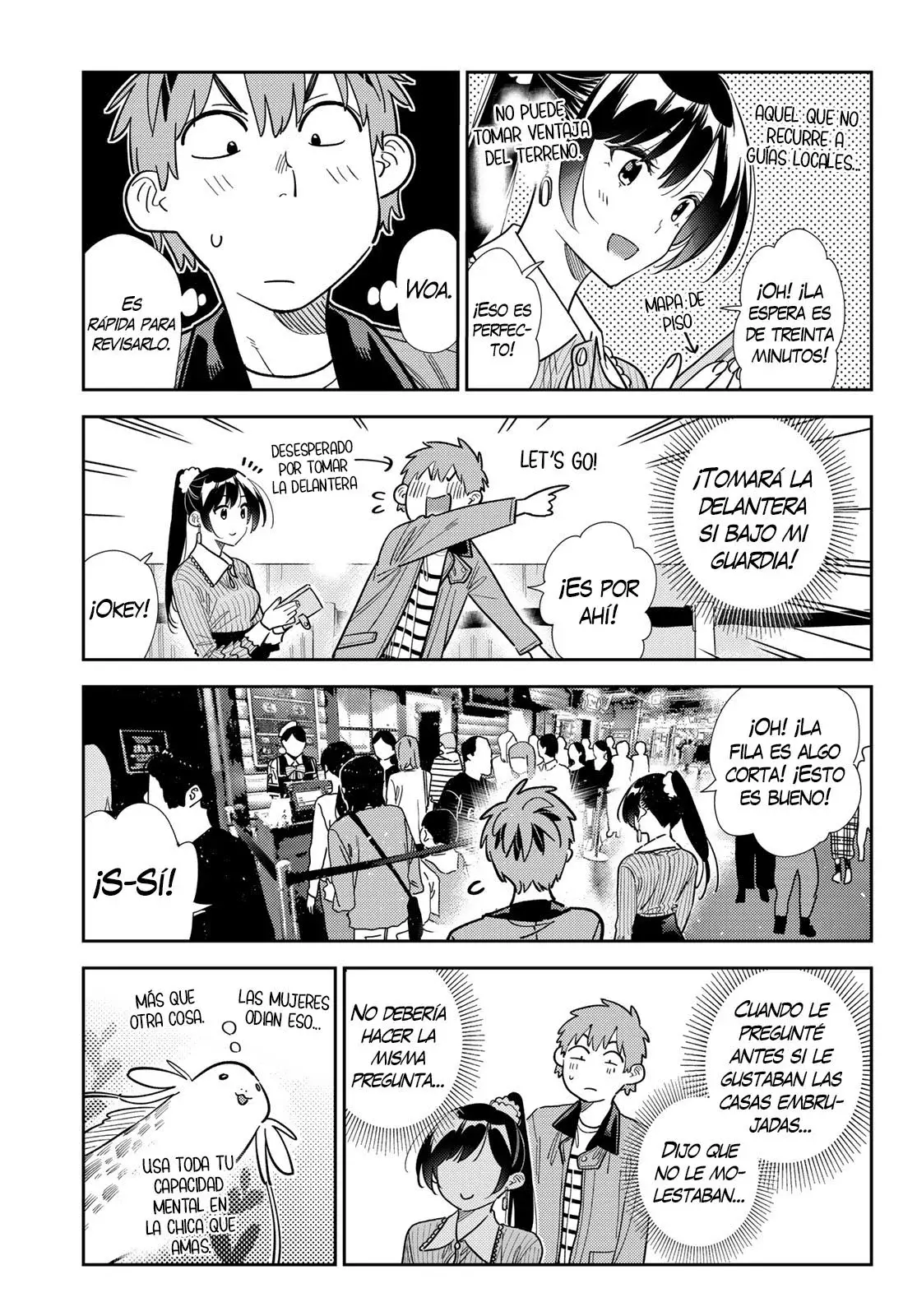 Kanojo, Okarishimasu Capitulo 369 página 6