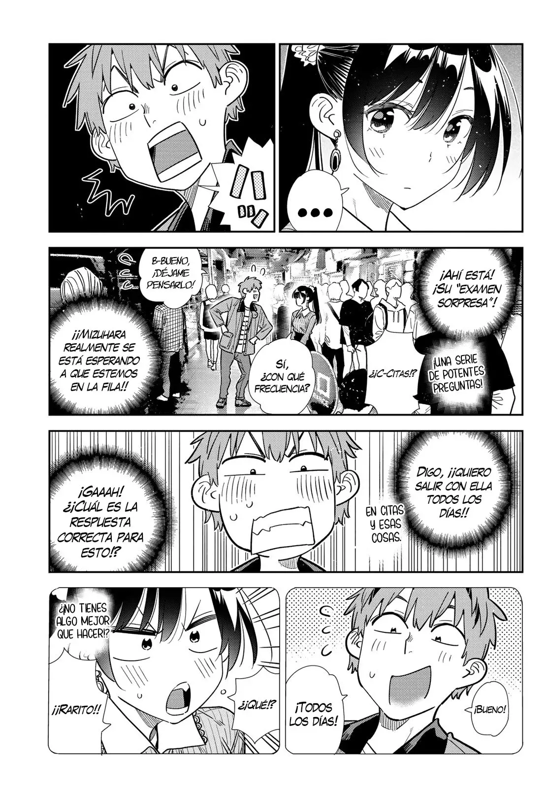 Kanojo, Okarishimasu Capitulo 369 página 8