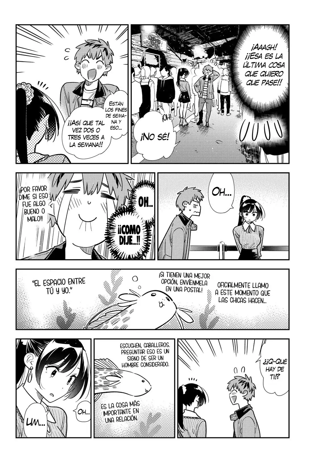 Kanojo, Okarishimasu Capitulo 369 página 9