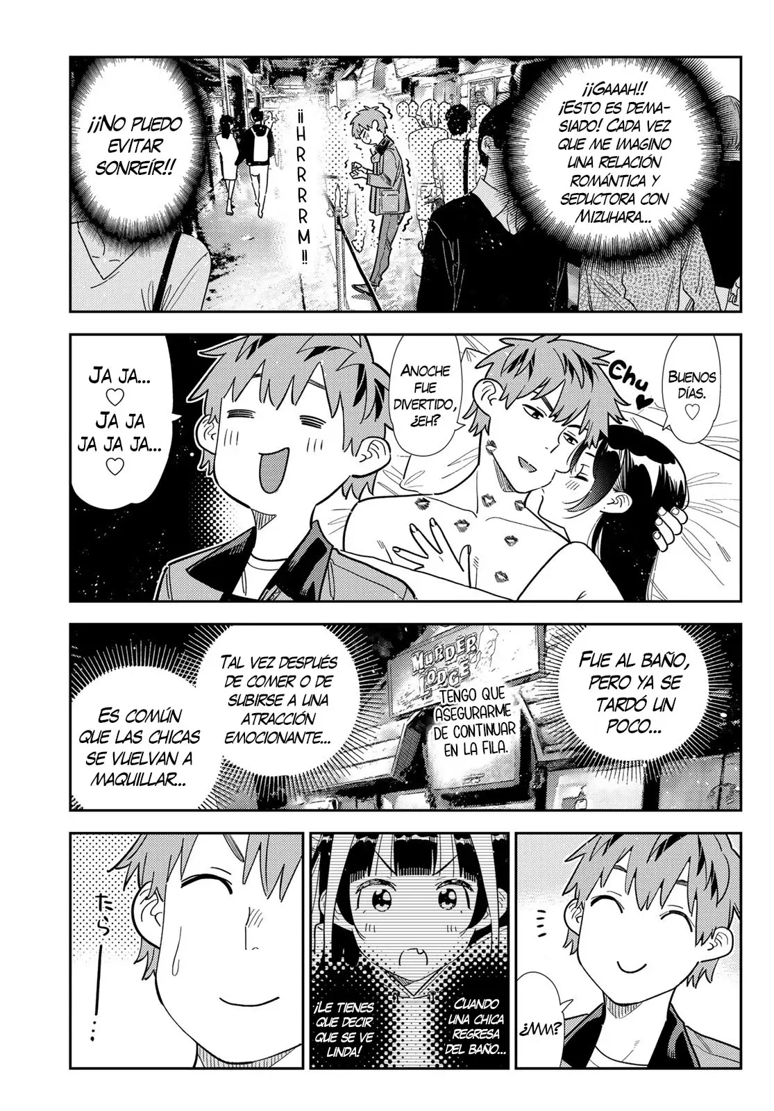 Kanojo, Okarishimasu Capitulo 370 página 4