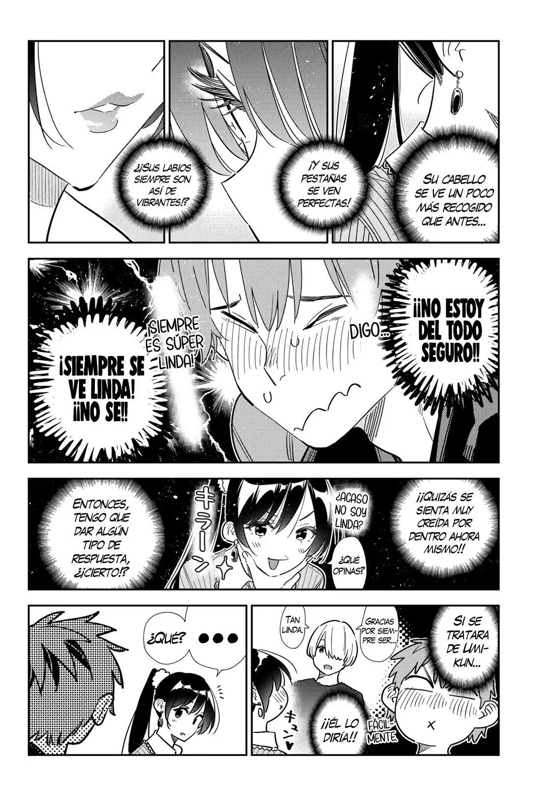 Kanojo, Okarishimasu Capitulo 370 página 7