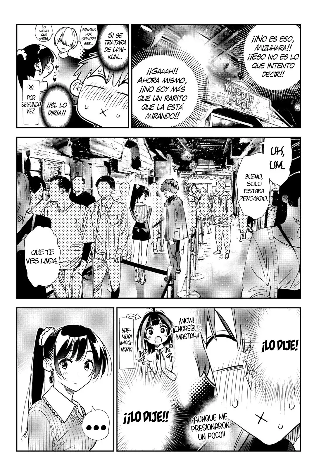 Kanojo, Okarishimasu Capitulo 370 página 9