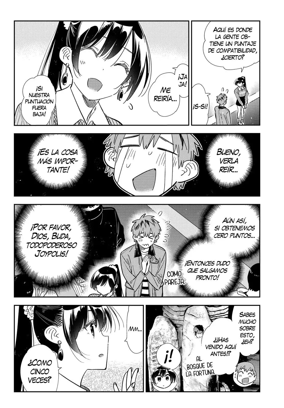 Kanojo, Okarishimasu Capitulo 371 página 15