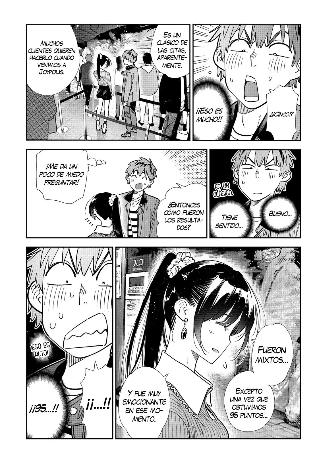 Kanojo, Okarishimasu Capitulo 371 página 16