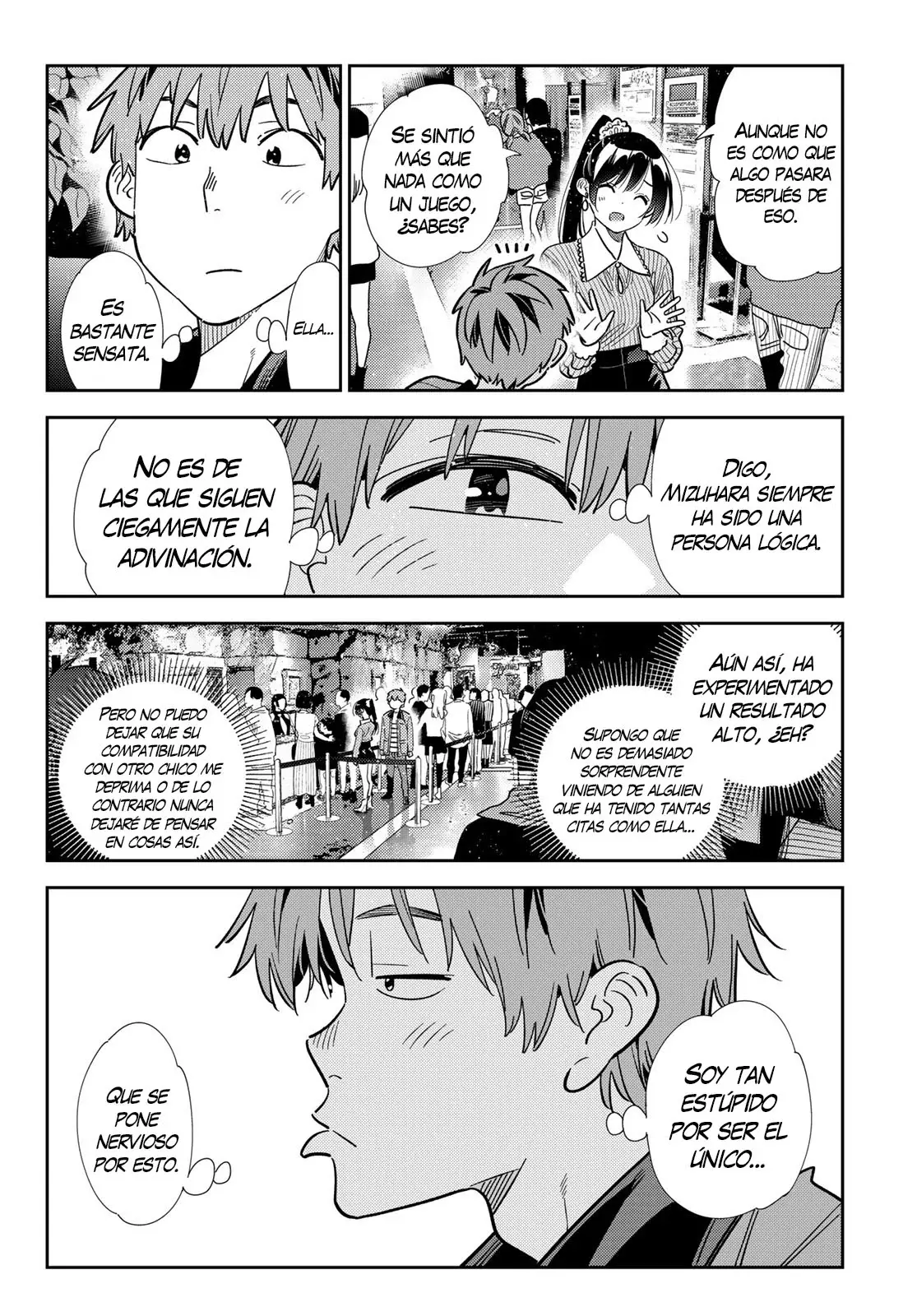 Kanojo, Okarishimasu Capitulo 371 página 17