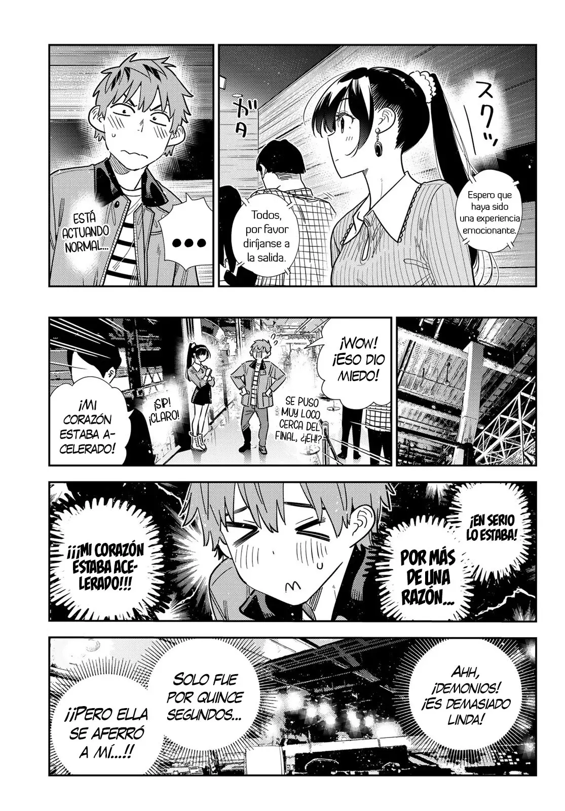 Kanojo, Okarishimasu Capitulo 371 página 6