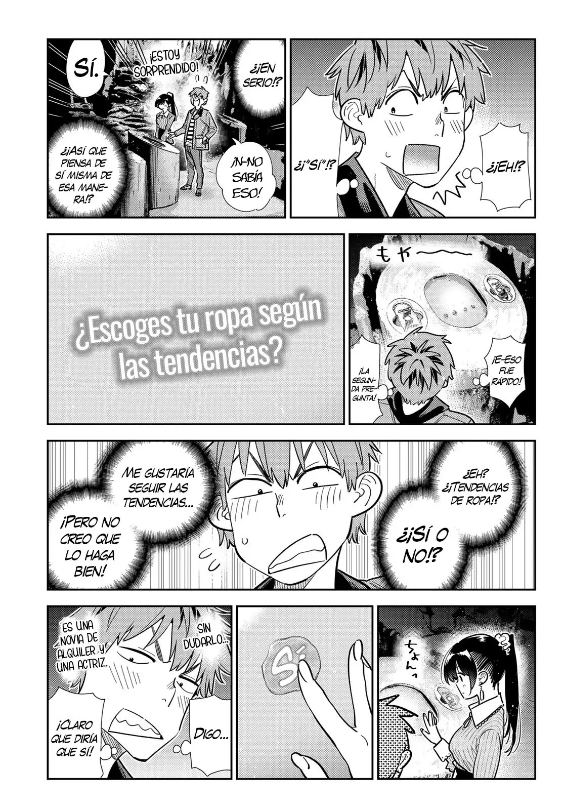 Kanojo, Okarishimasu Capitulo 372 página 14