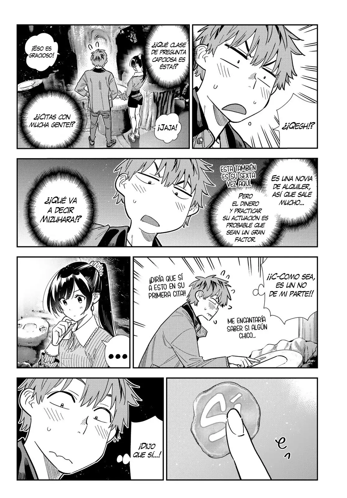 Kanojo, Okarishimasu Capitulo 373 página 13