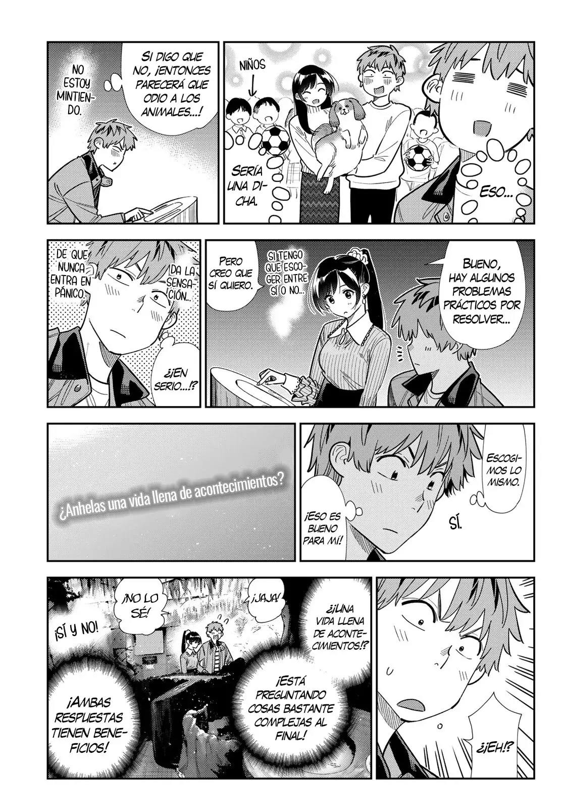 Kanojo, Okarishimasu Capitulo 373 página 8