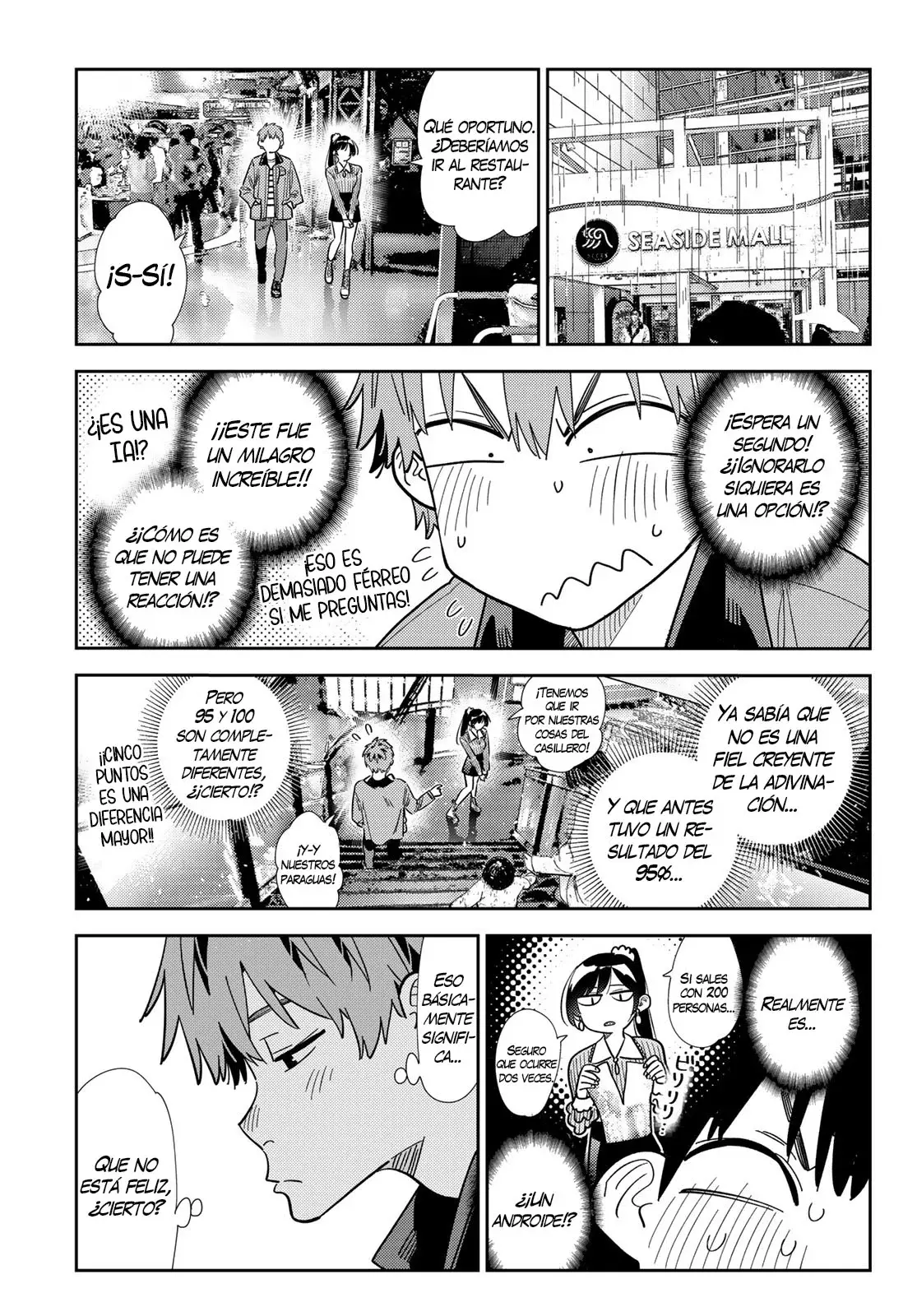 Kanojo, Okarishimasu Capitulo 374 página 8