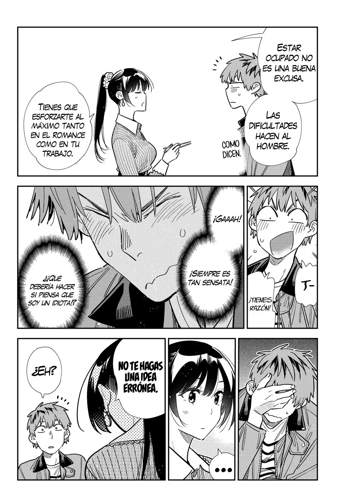 Kanojo, Okarishimasu Capitulo 375 página 13