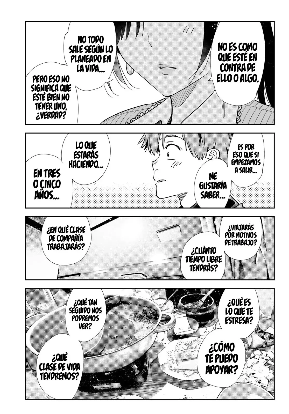 Kanojo, Okarishimasu Capitulo 375 página 14