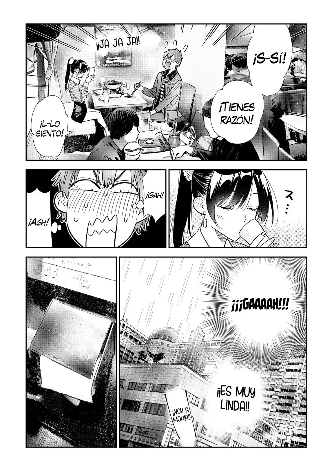 Kanojo, Okarishimasu Capitulo 375 página 17