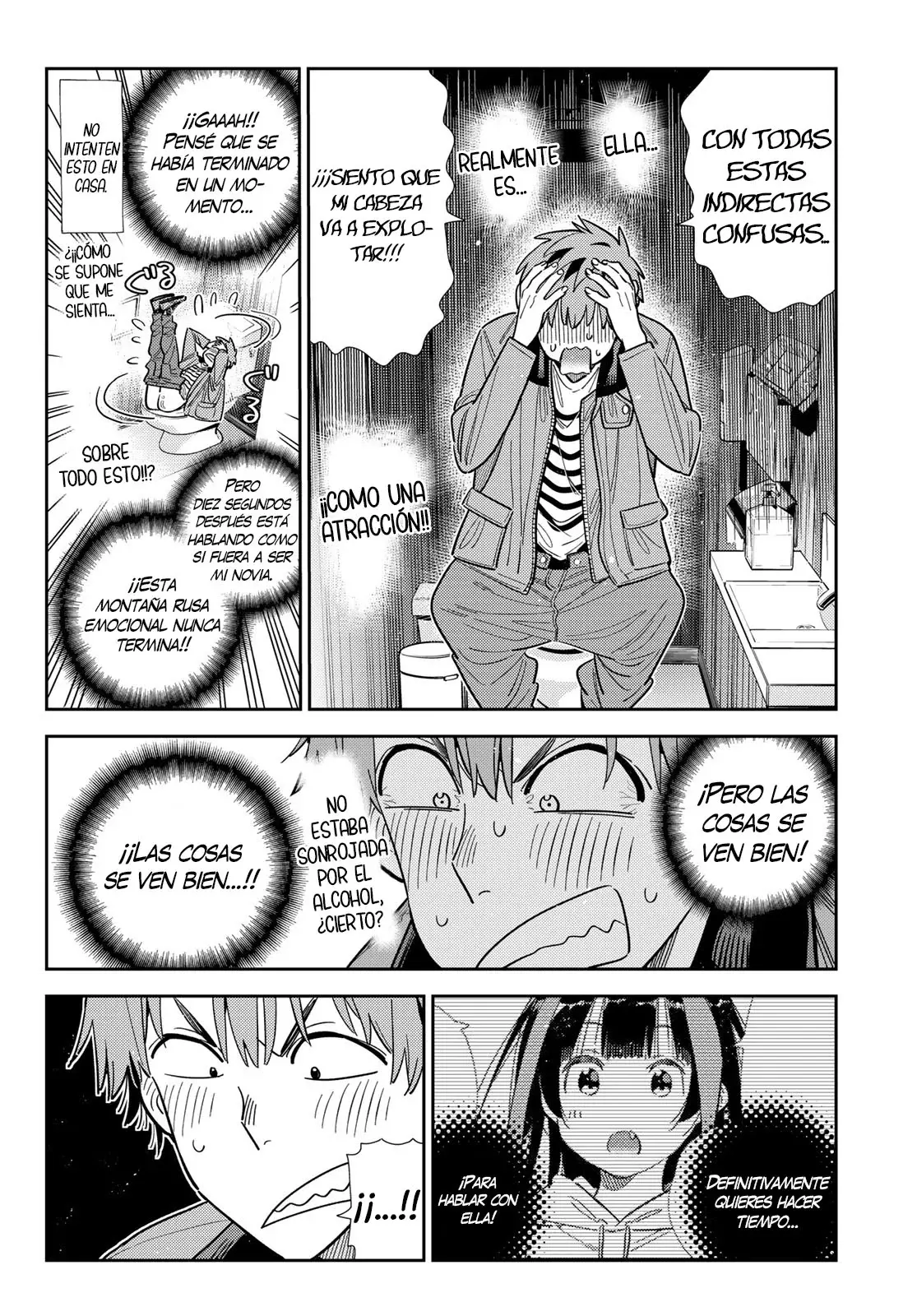 Kanojo, Okarishimasu Capitulo 375 página 18