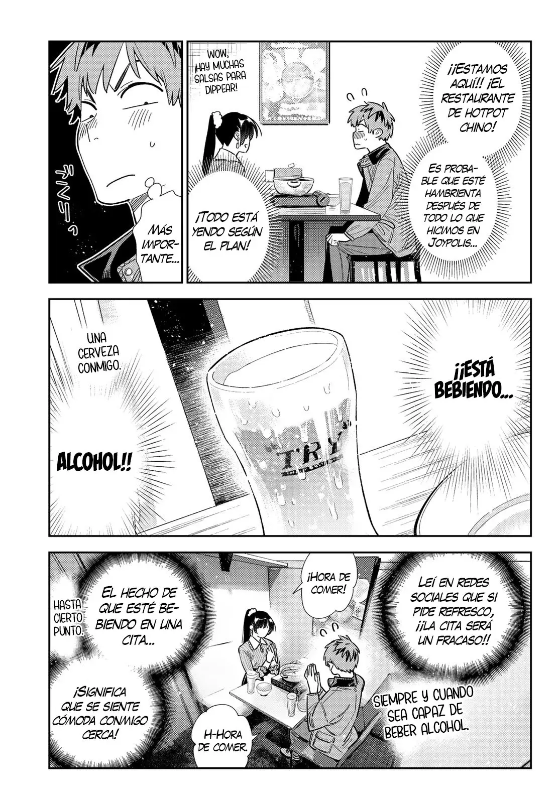 Kanojo, Okarishimasu Capitulo 375 página 4