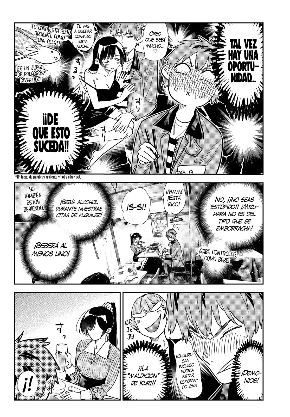 Kanojo, Okarishimasu Capitulo 375 página 5