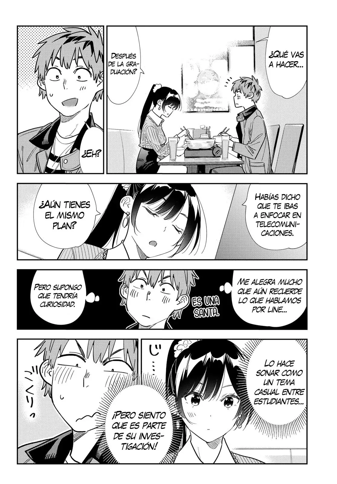 Kanojo, Okarishimasu Capitulo 375 página 7